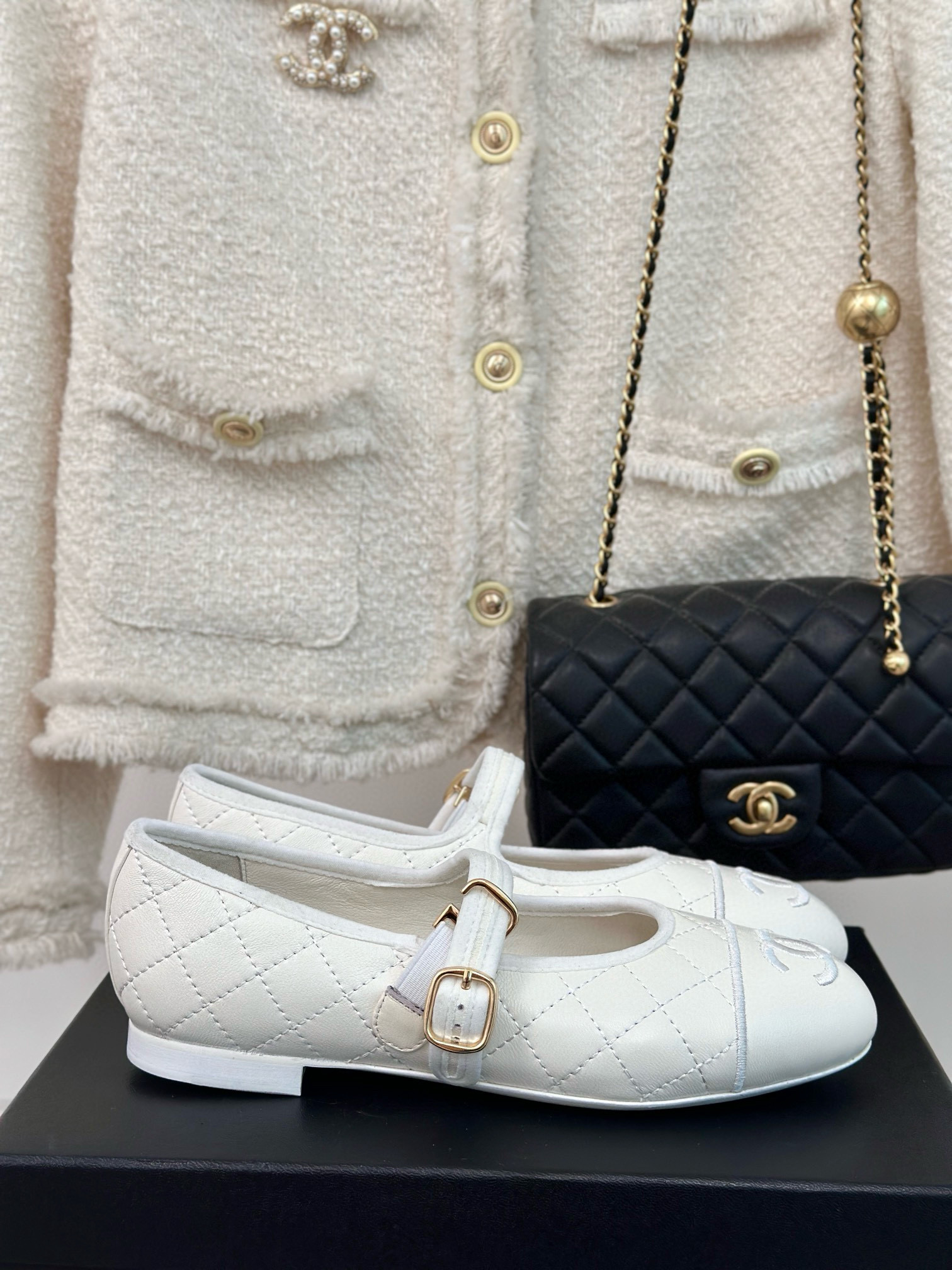 CHANEL Mary Jane shoes