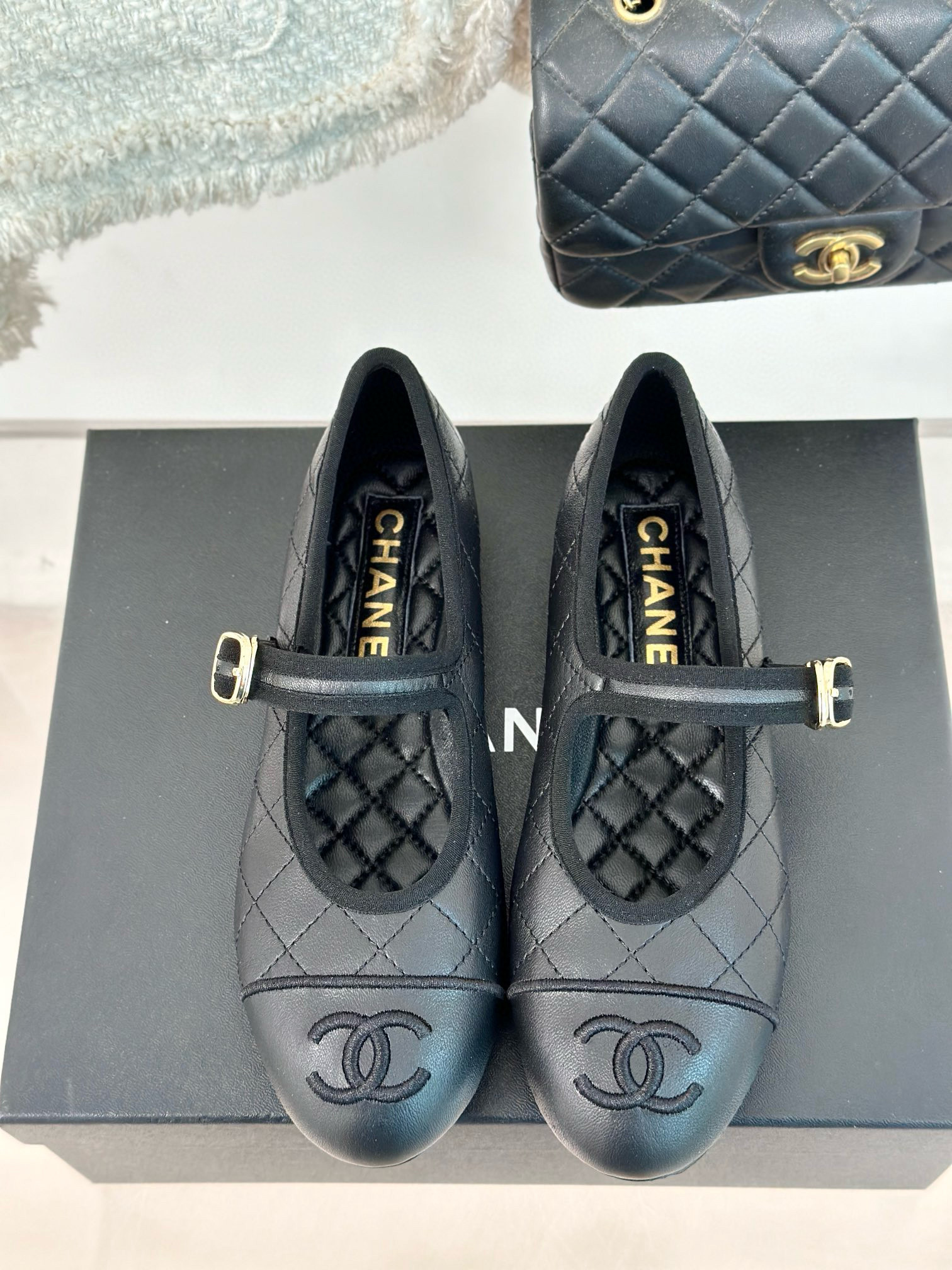 CHANEL Mary Jane shoes
