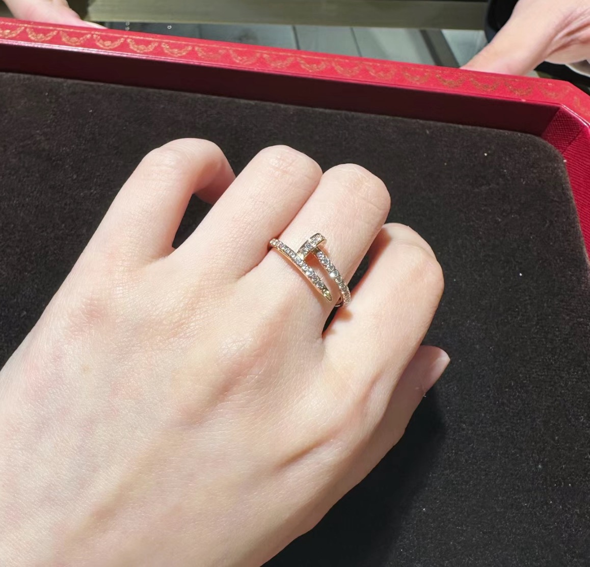 Cartier nail ring