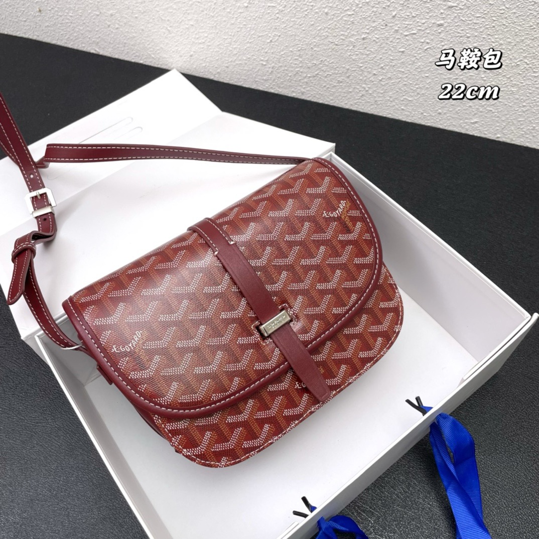 Goyard Saddle bag