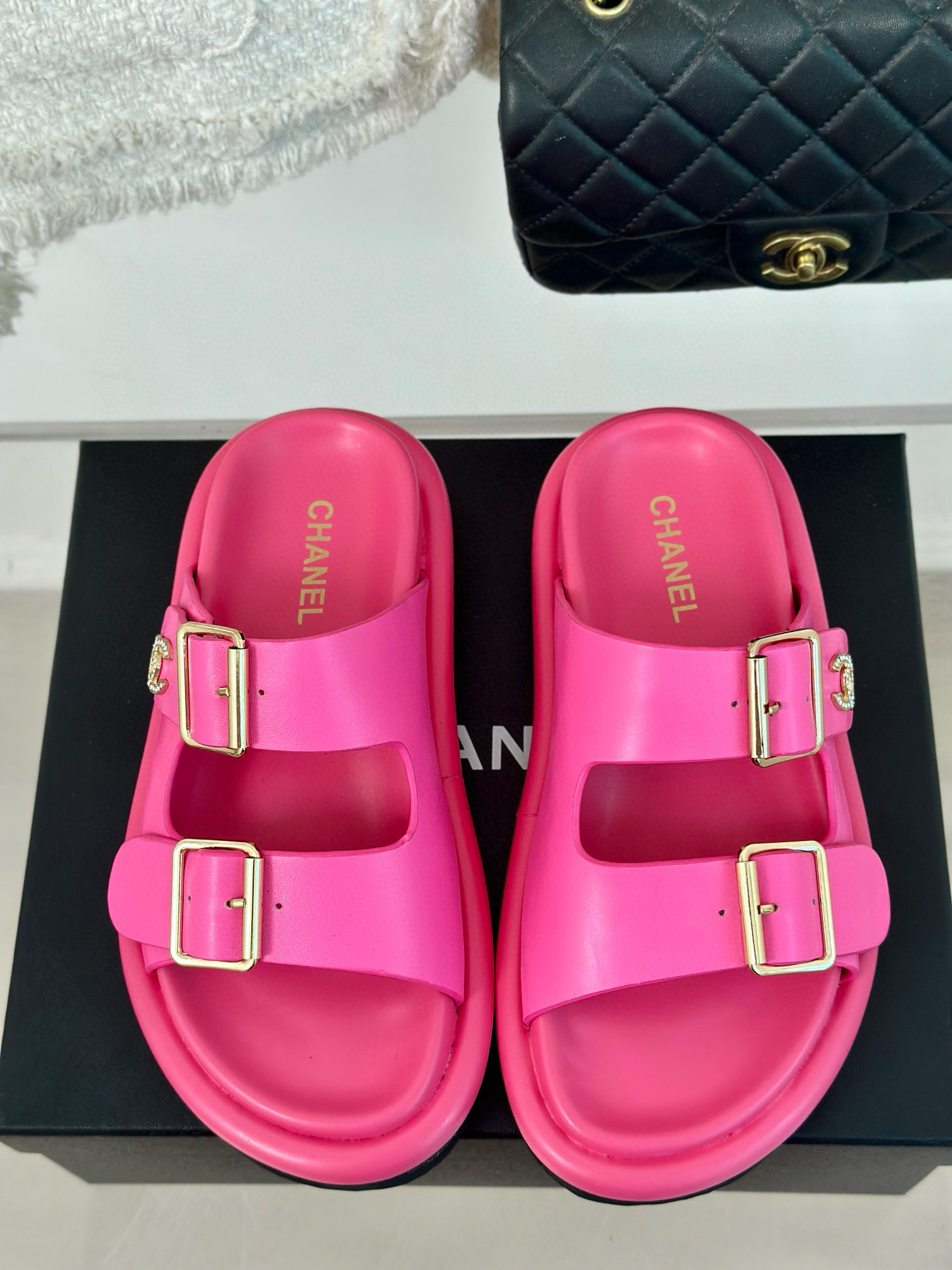 CHANEL Soft Slippers