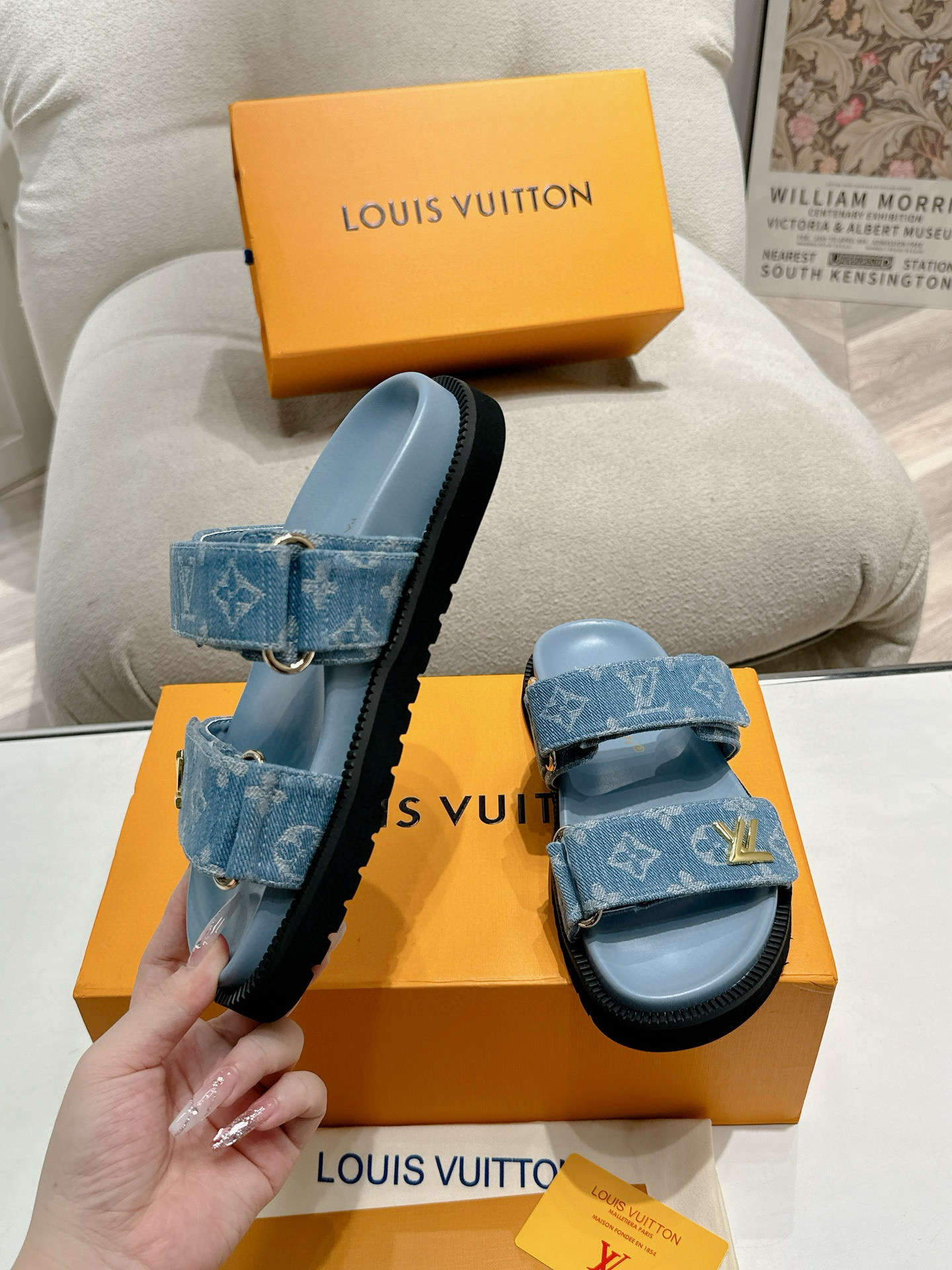 LV SUNSET COMFORT Slippers