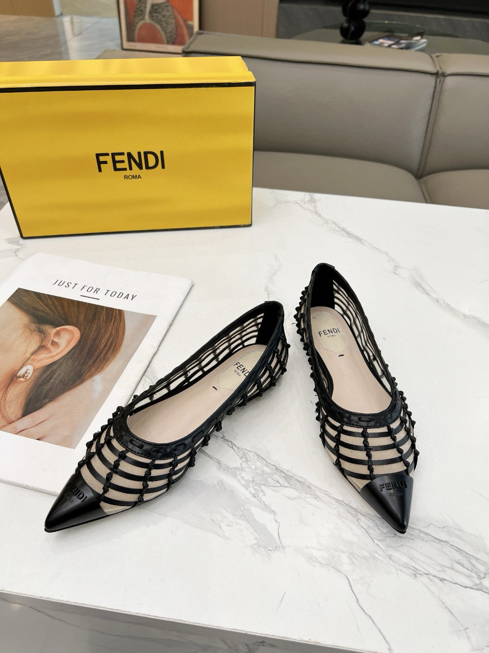FENDI Pointy shoes
