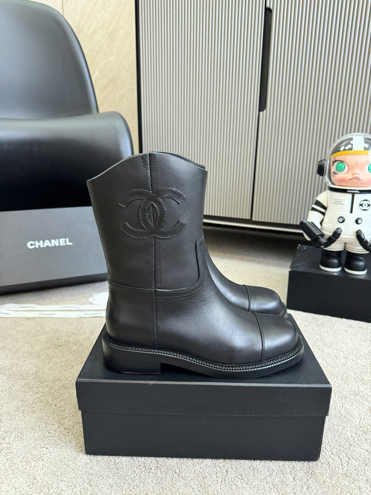 CHANEL knight boots