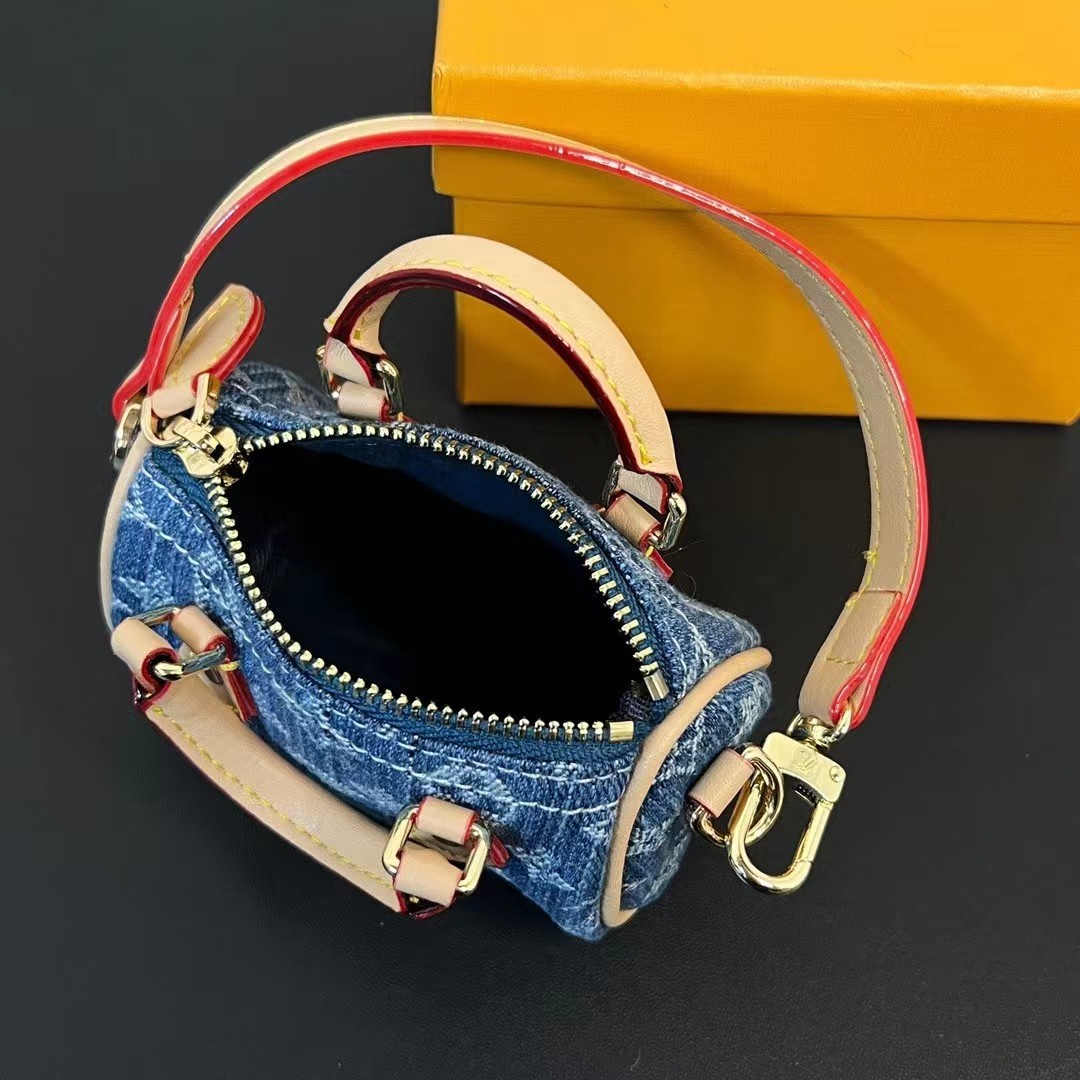 LV Mini Speed Denim Bag