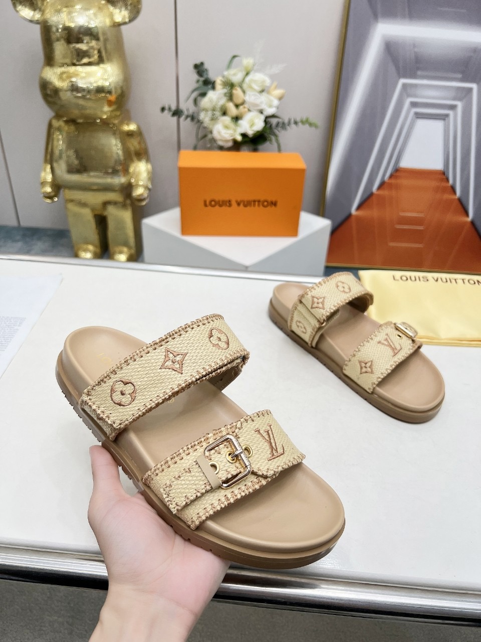 LV Slippers