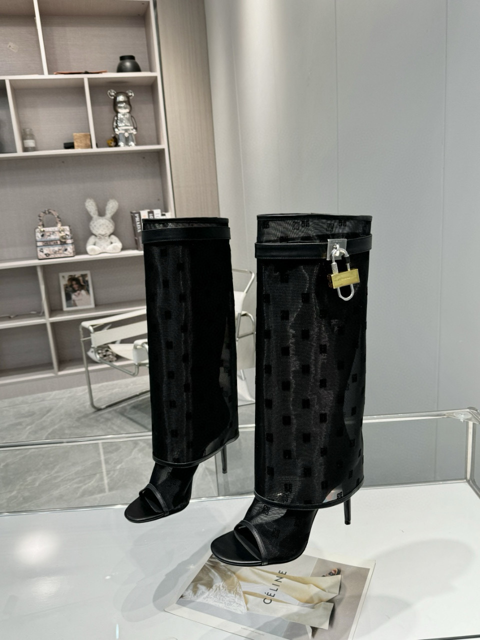 GIVENCHY Shark Stiletto Boots