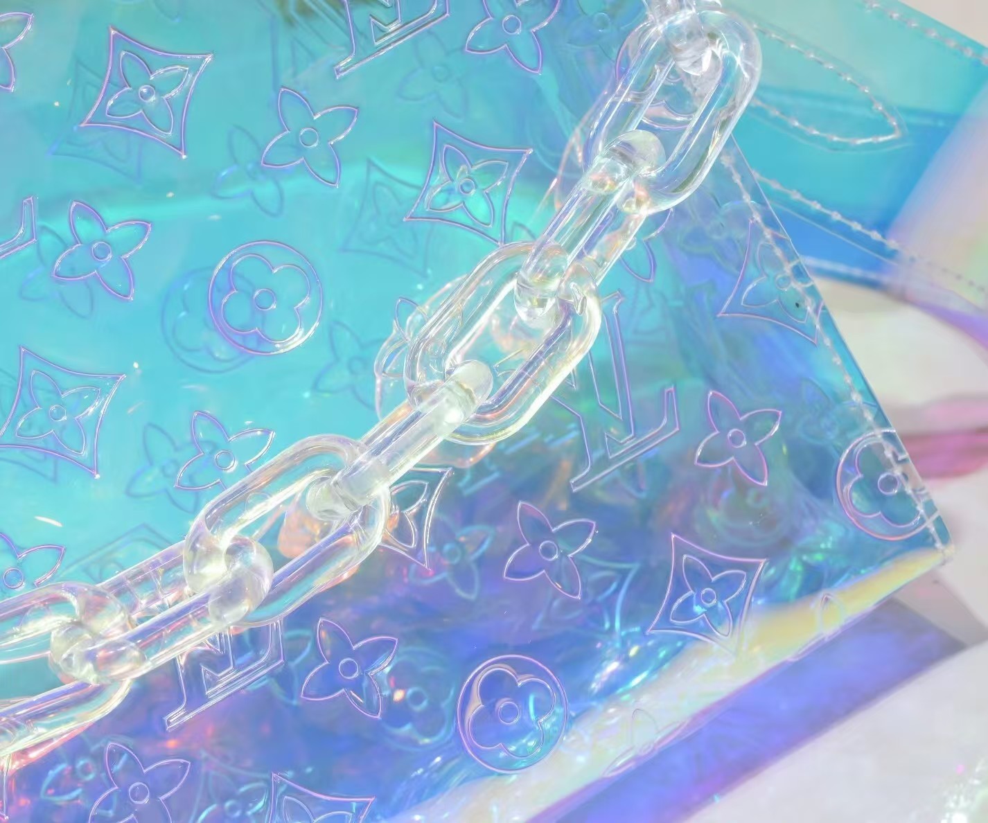 LV Clear Transparent Bag