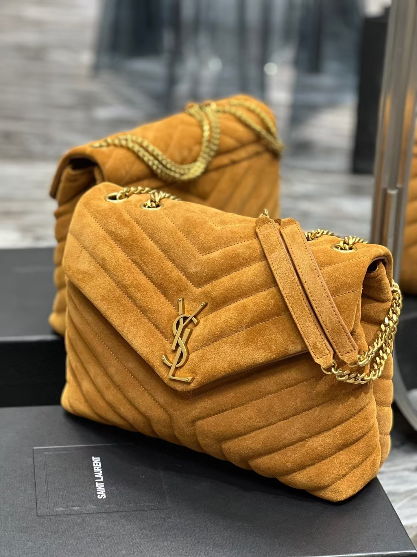 YSL Suede Handbag（best quality）