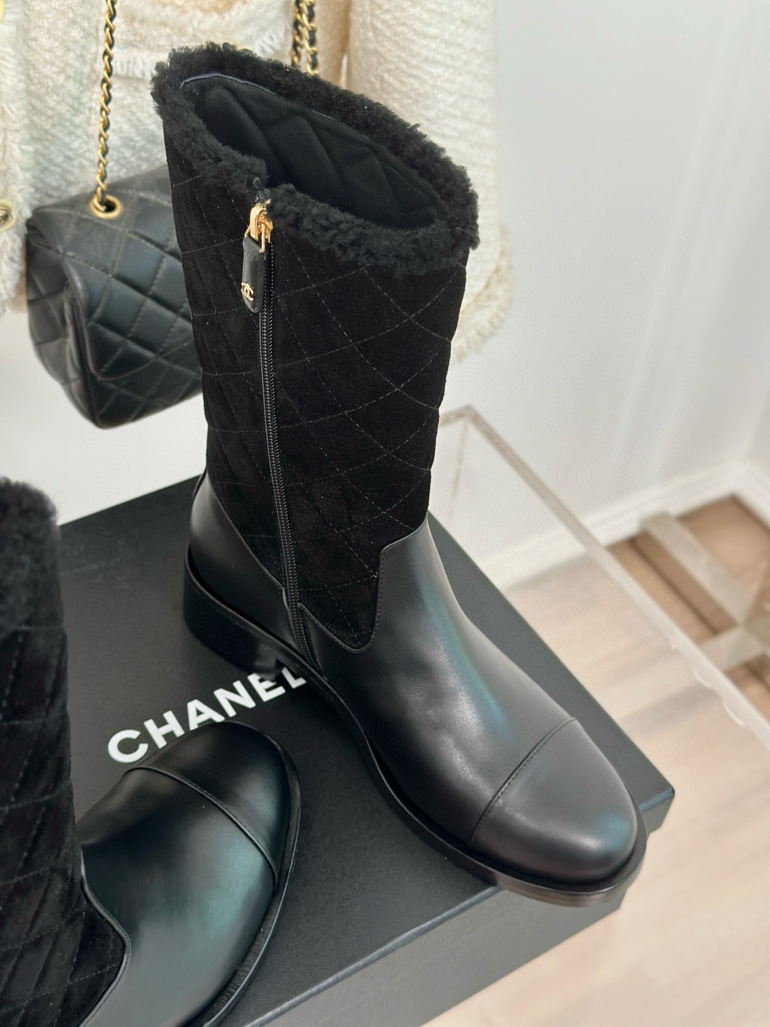 CHANEL Snow Boots