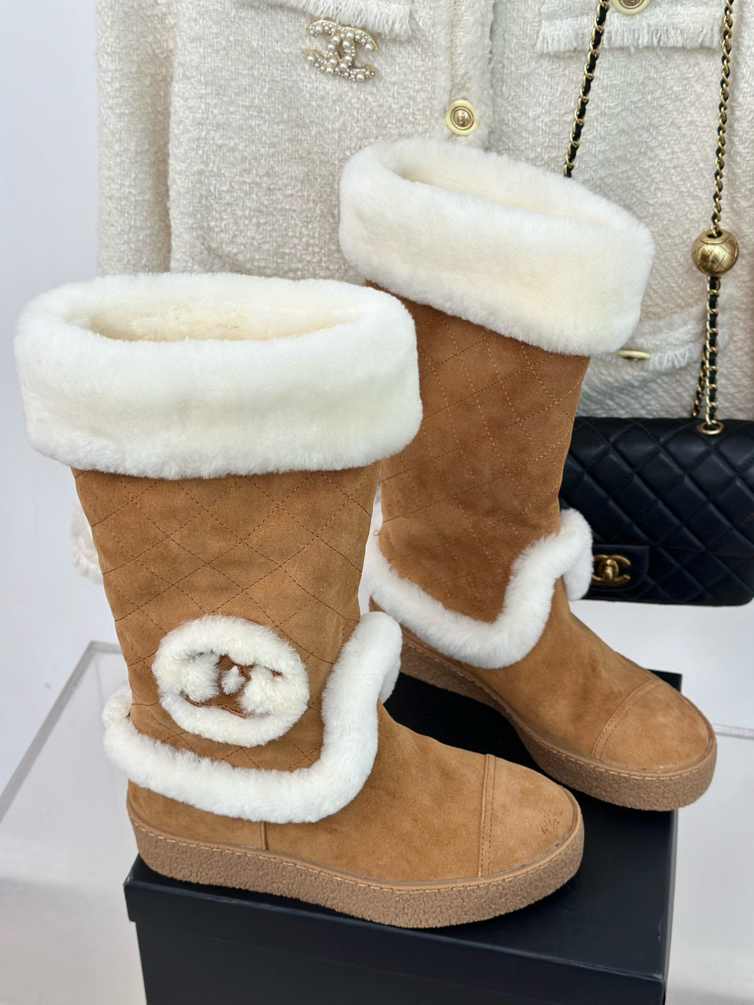 CHANEL Snow Boots