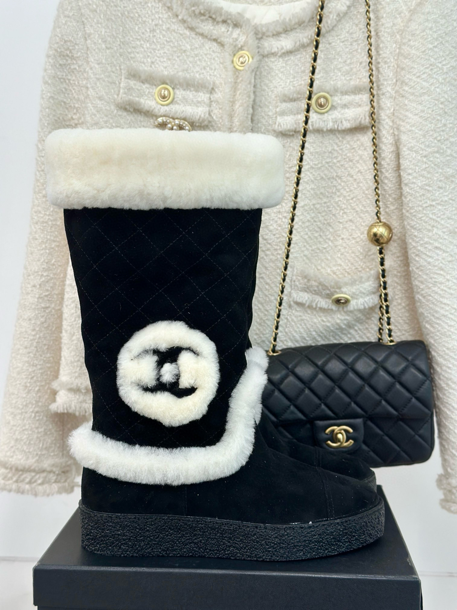 CHANEL Snow Boots