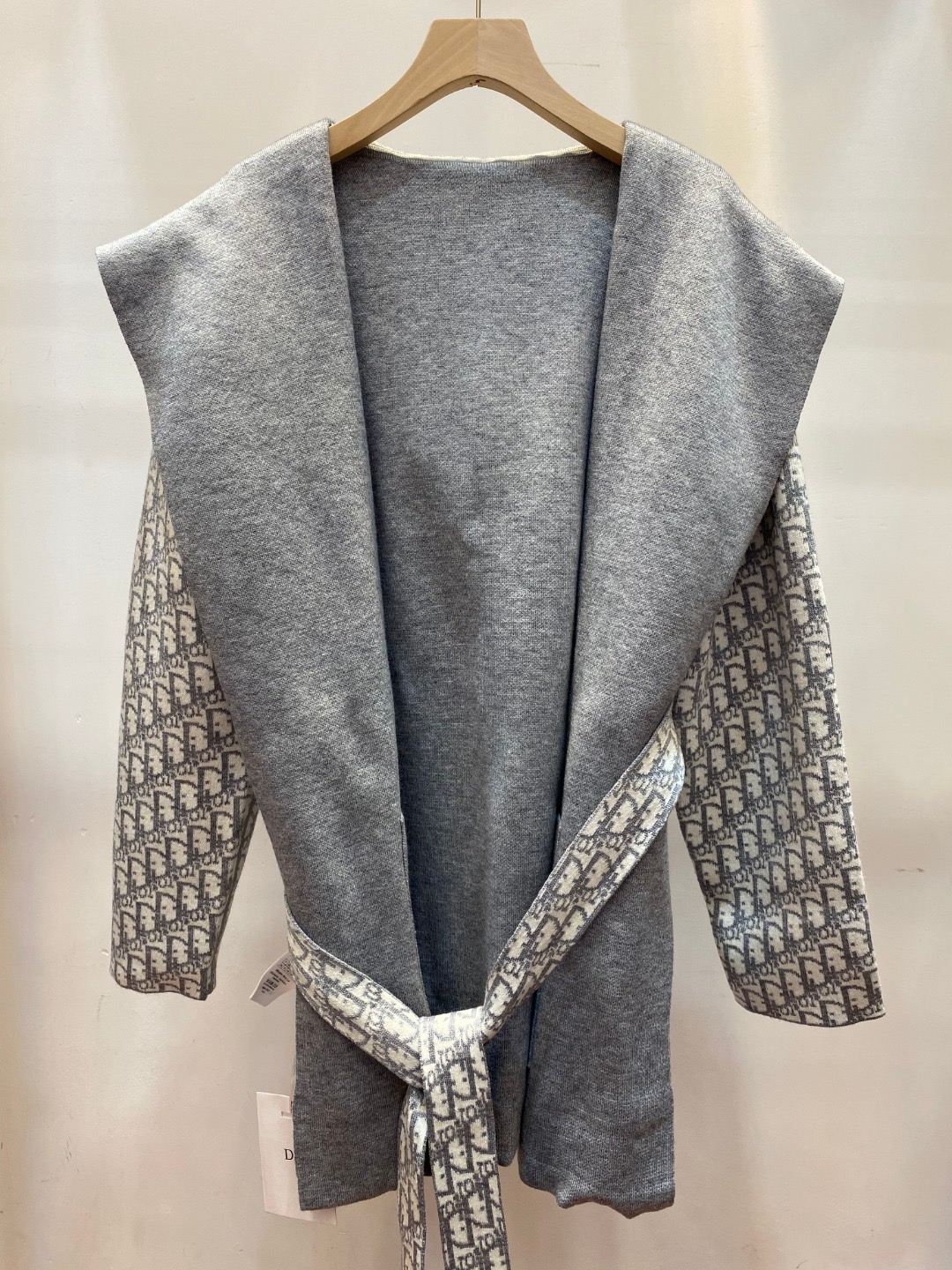 DIOR Hooded wool coat （reversible）