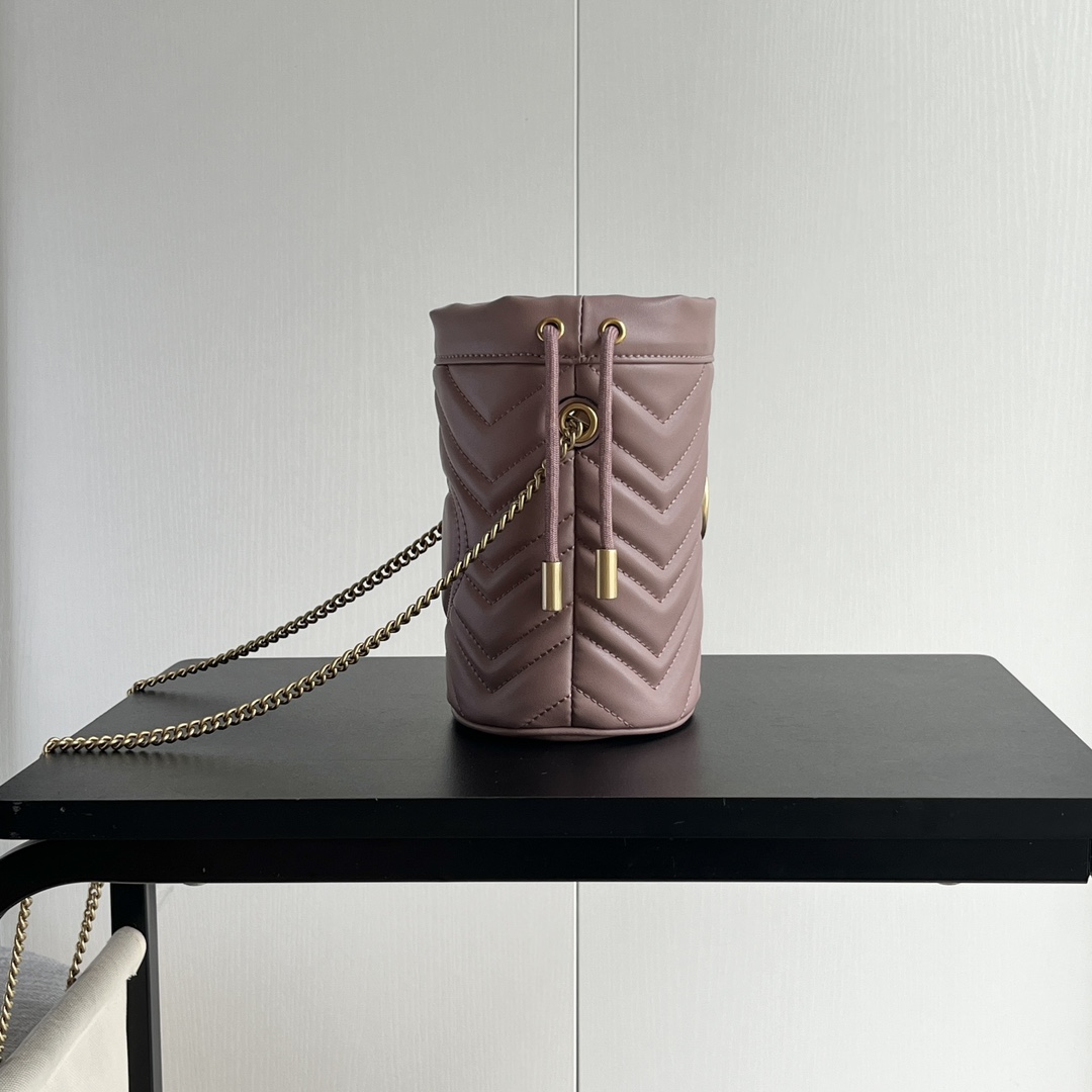 GG marmont series mini bucket bag