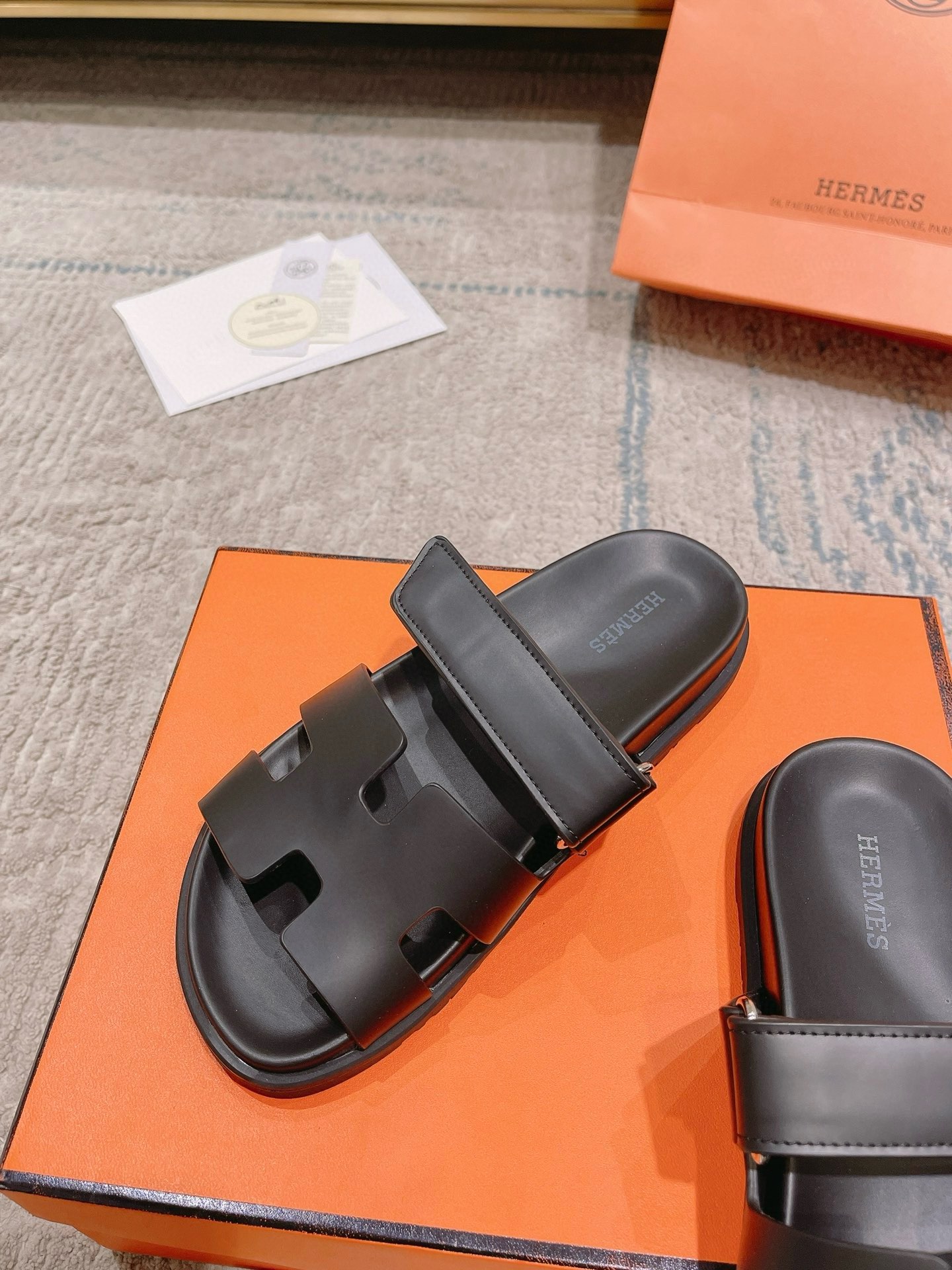 Hermès Classic H Dad's Sandals