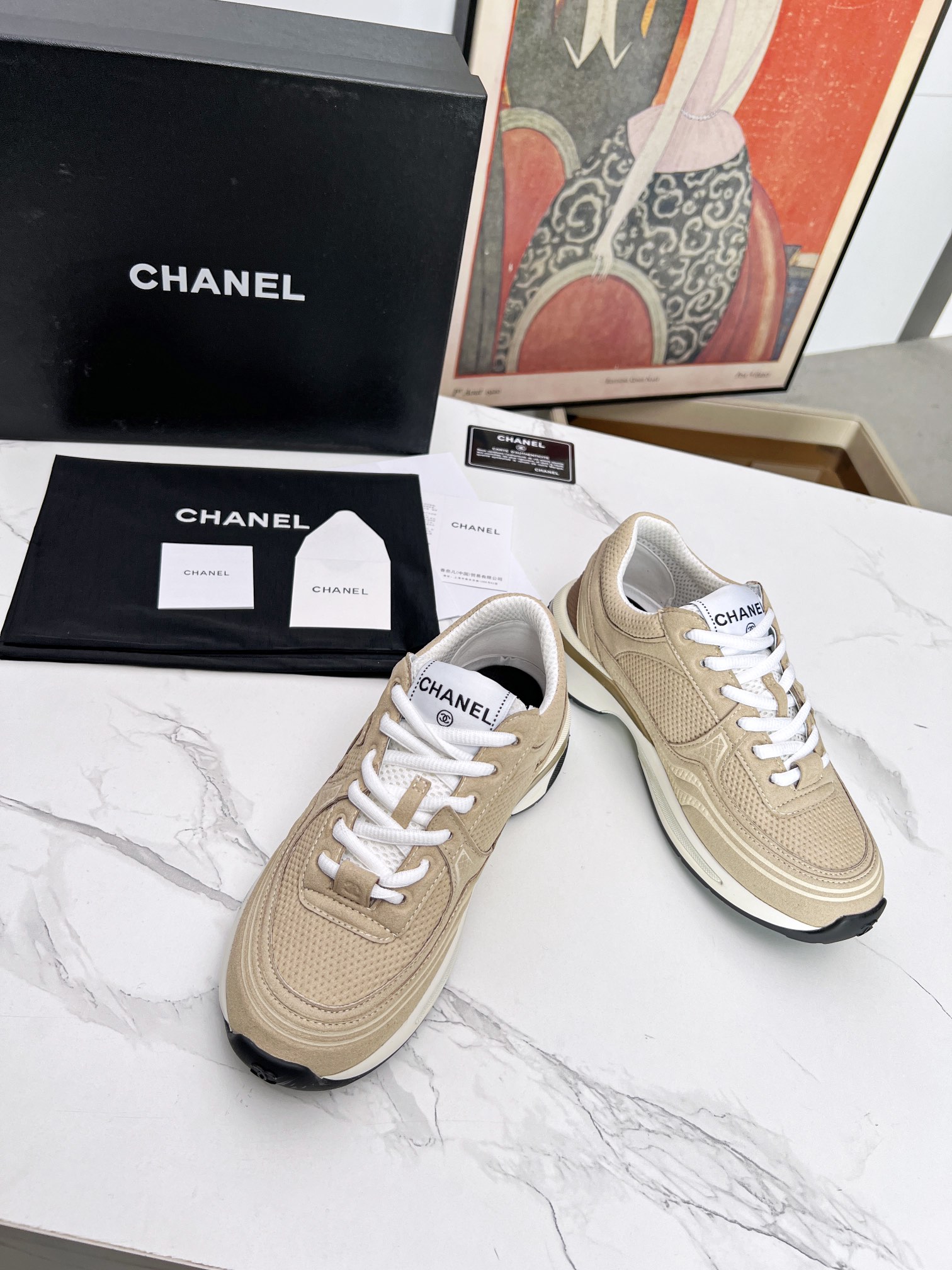 Chanel Early Spring Resort Collection Sneakers