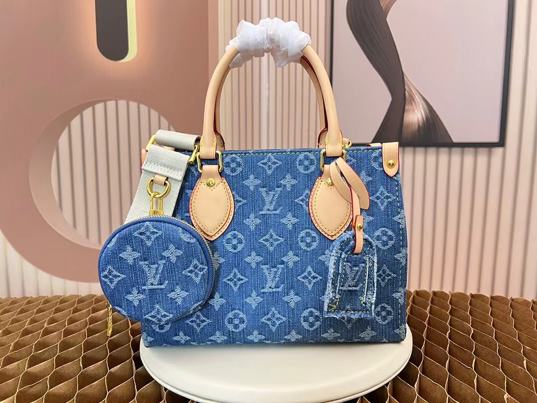 Louis Vuitton Monogram Denim Bag