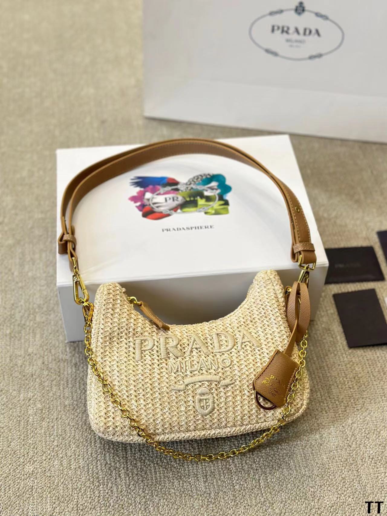 Prada designer luxury bag