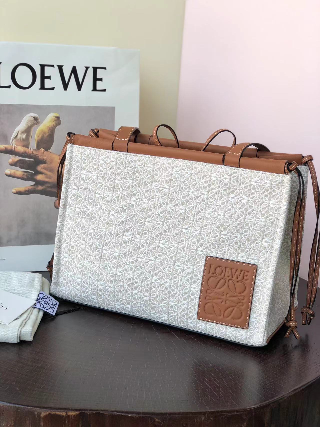 LOEWE Embroidered tote shopping bag
