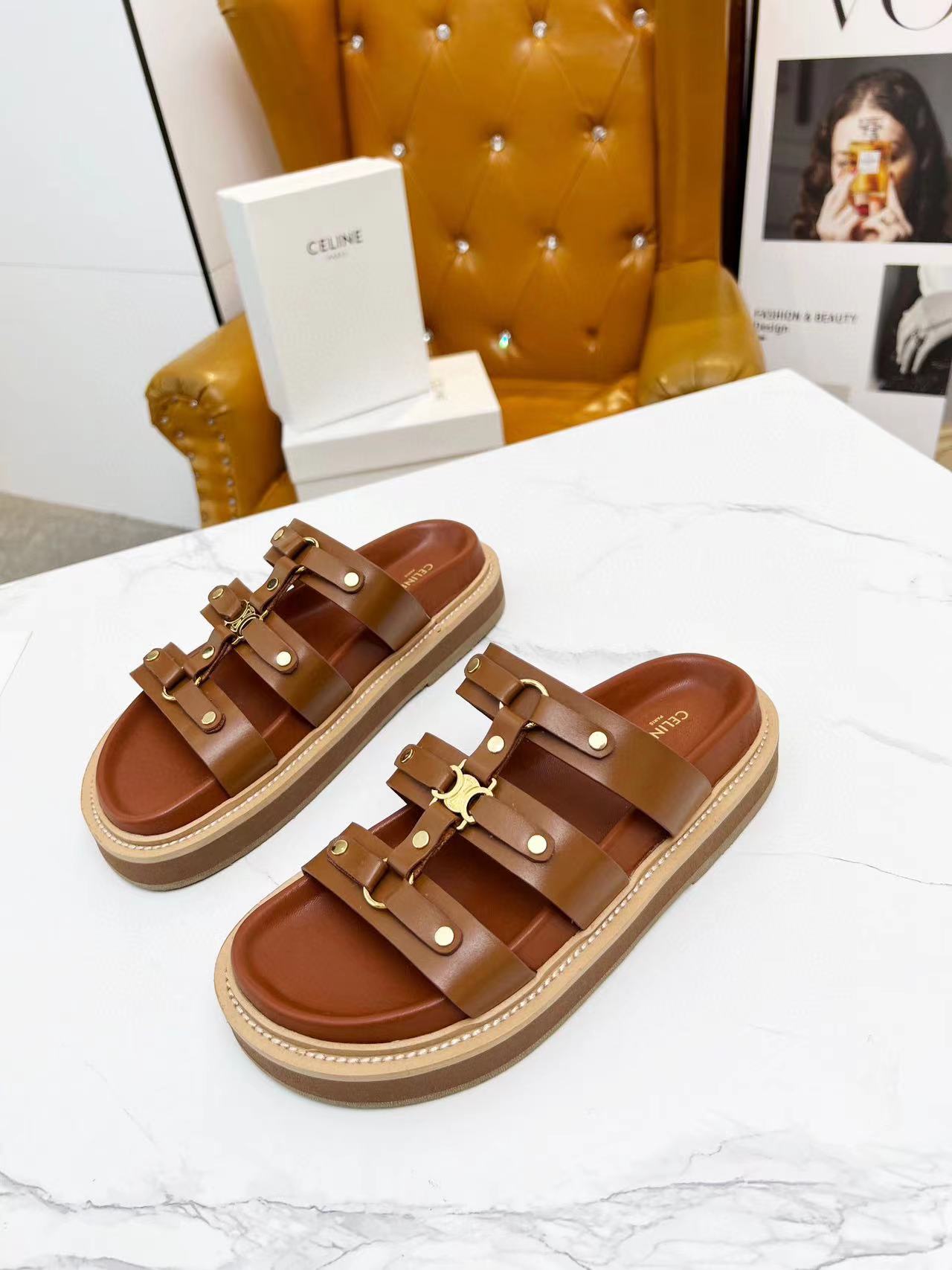 CELINE 2024 Spring/Summer New Product Sandals