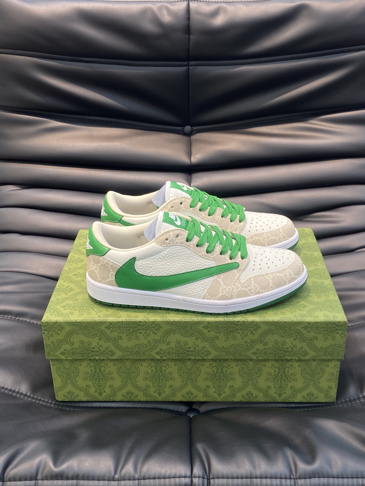 Gucci x nike low-top 🆕 casual sneakers men's shoes