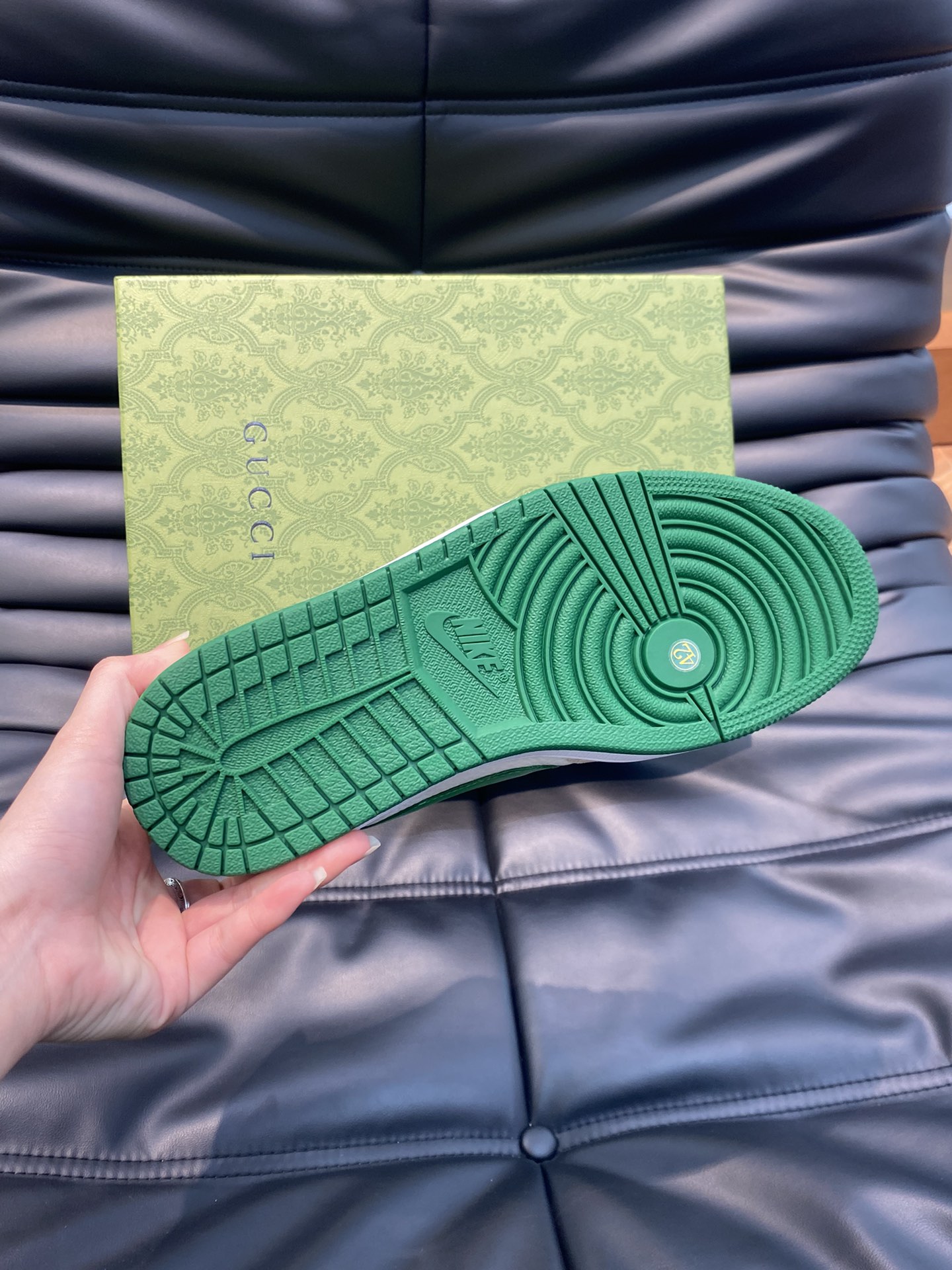 Gucci x nike low-top 🆕 casual sneakers men's shoes