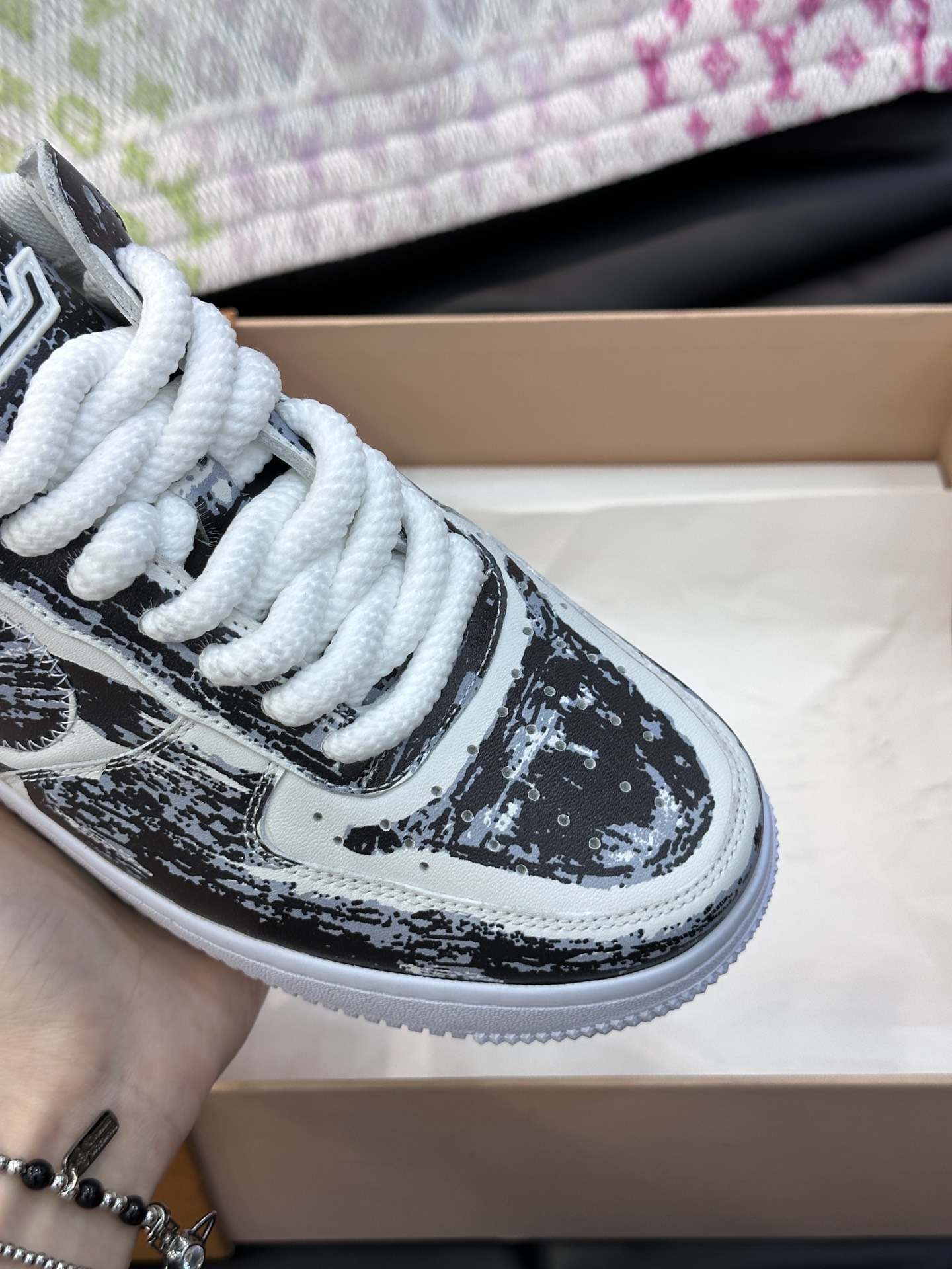 LV x nike low-top casual sneakers