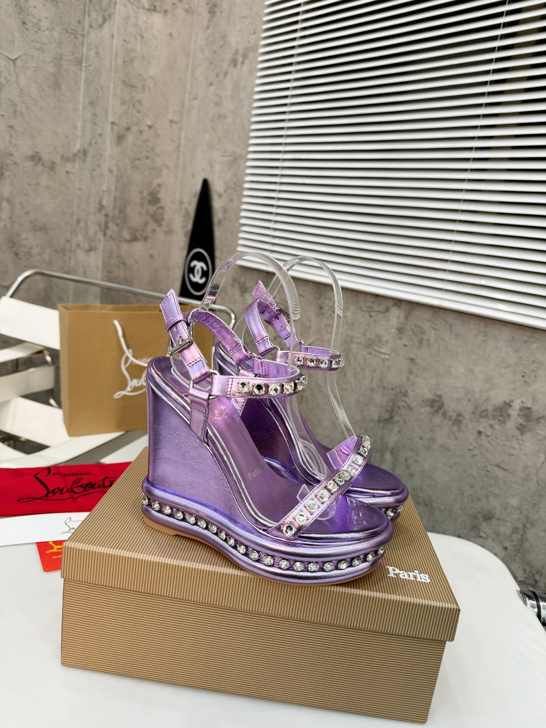 Christian Louboutin Wedge Sandals