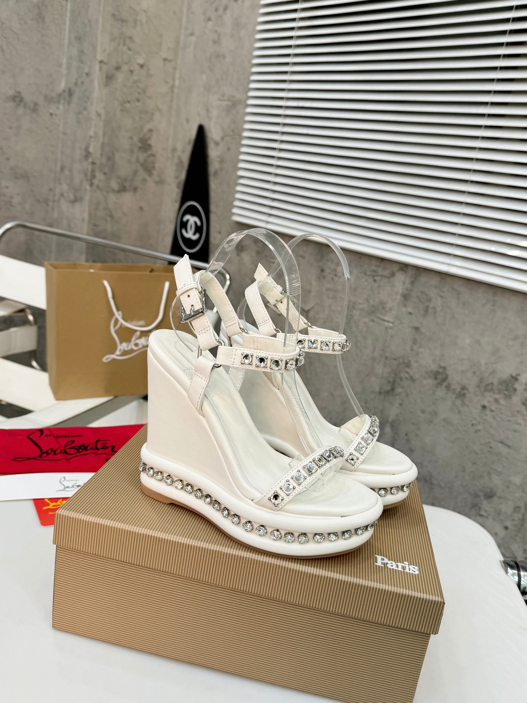 Christian Louboutin Wedge Sandals