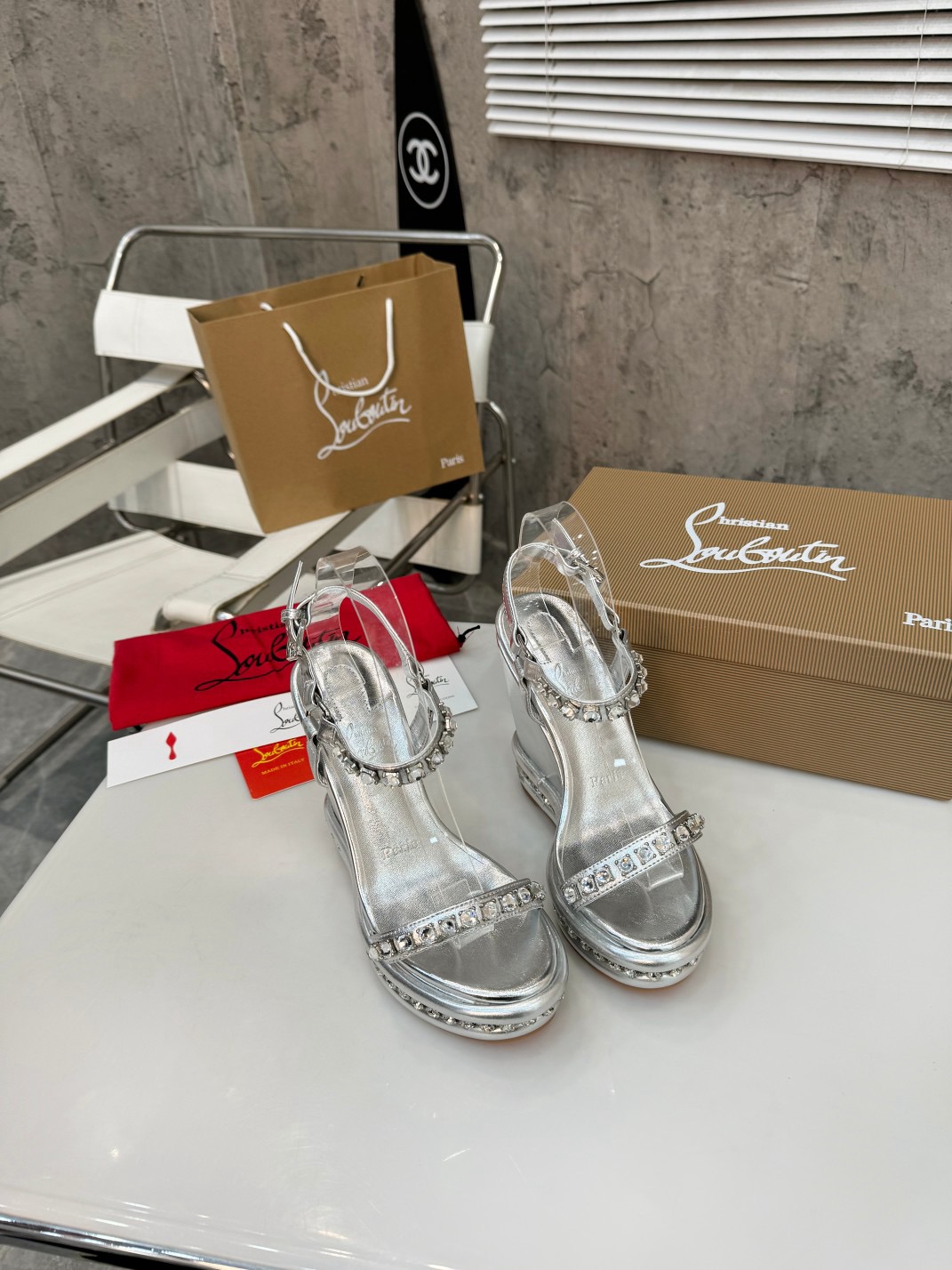 Christian Louboutin Wedge Sandals