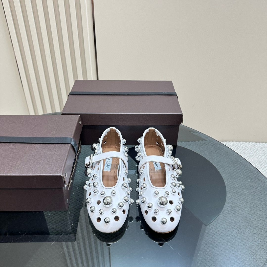ALAIA Ballet Shoes
