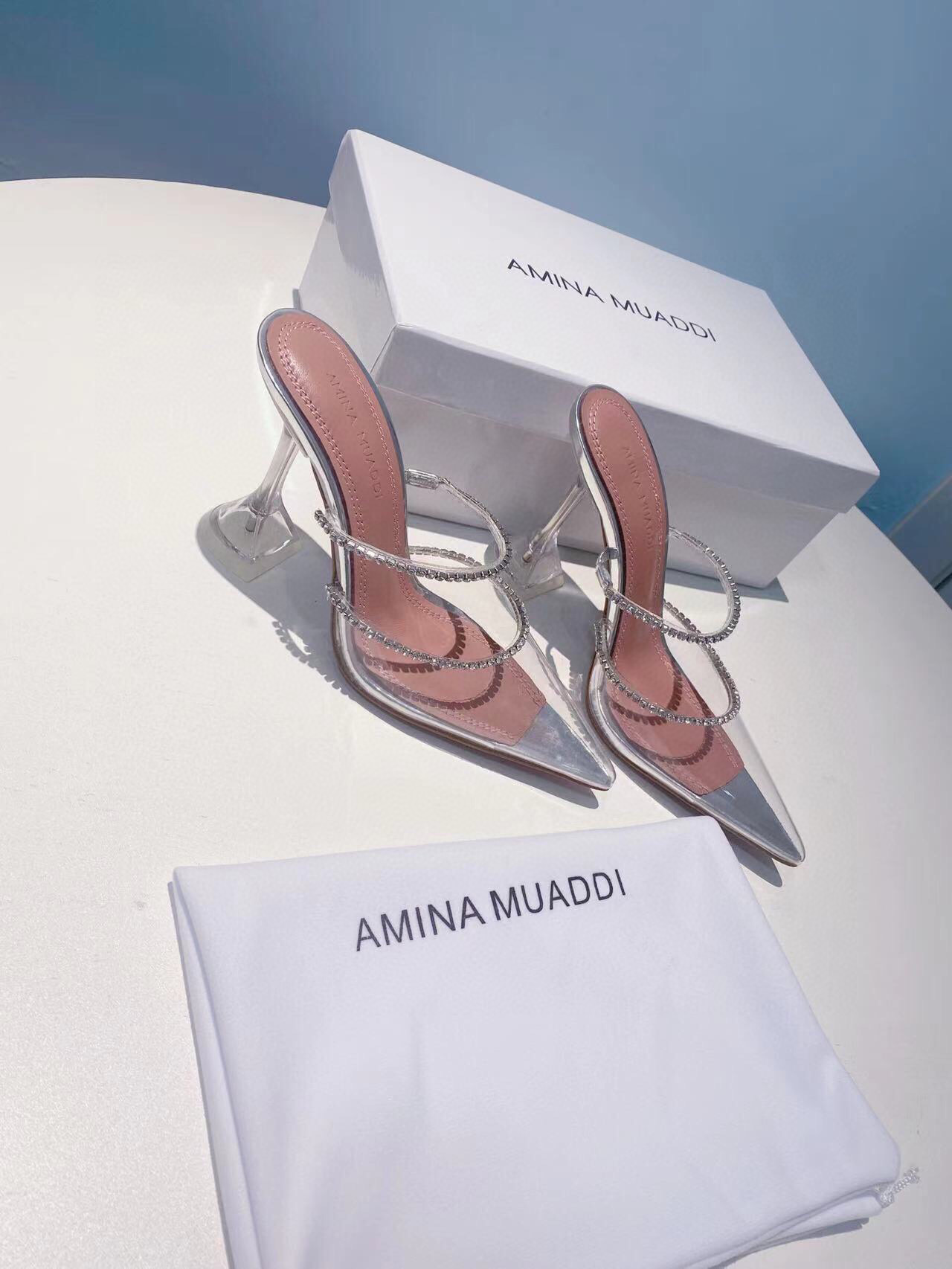 Amina Muaddi Heels