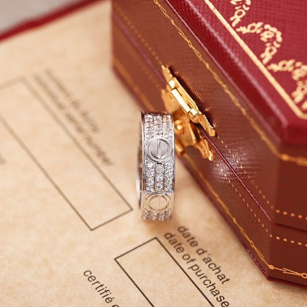 Cartier Full diamond ring